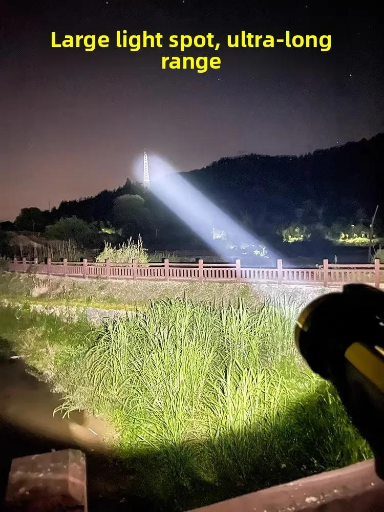 Lighting Flashlight Charging Super Bright Outdoor Lithium Battery High Energy Portable Searchlight
Lighting Flashlight Charging Super Bright Outdoor Lithium Battery High Energy Portable Searchlight