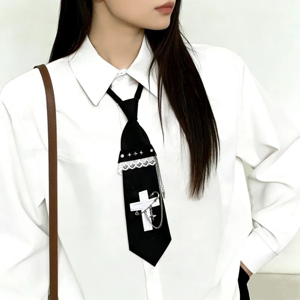 Temperament Korean Style Chain Tassel Tie Y2k Tassels Long Necktie Geometric Necklace Shirt Tie Daily
Temperament Korean Style Chain Tassel Tie Y2k Tassels Long Necktie Geometric Necklace Shirt Tie Daily