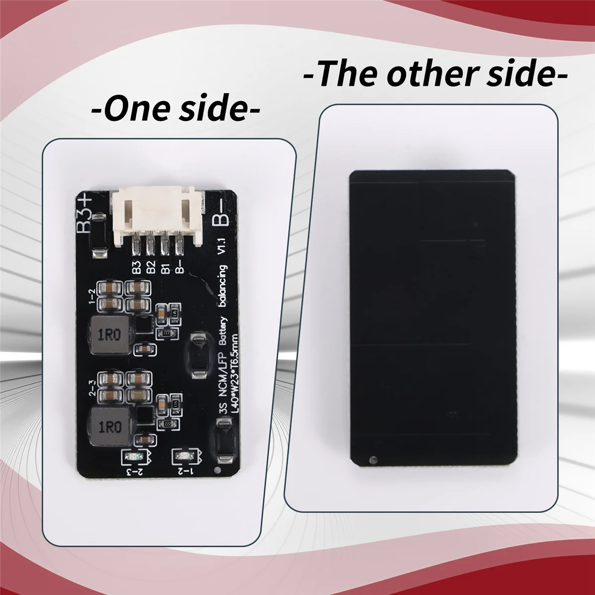 A49T 3S Active Balancer Board 1.2A Lifepo4 Lipo Li-Ion Lithium Battery Energy Transfer Equalizer Module(3S)
A49T 3S Active Balancer Board 1.2A Lifepo4 Lipo Li-Ion Lithium Battery Energy Transfer Equalizer Module(3S)