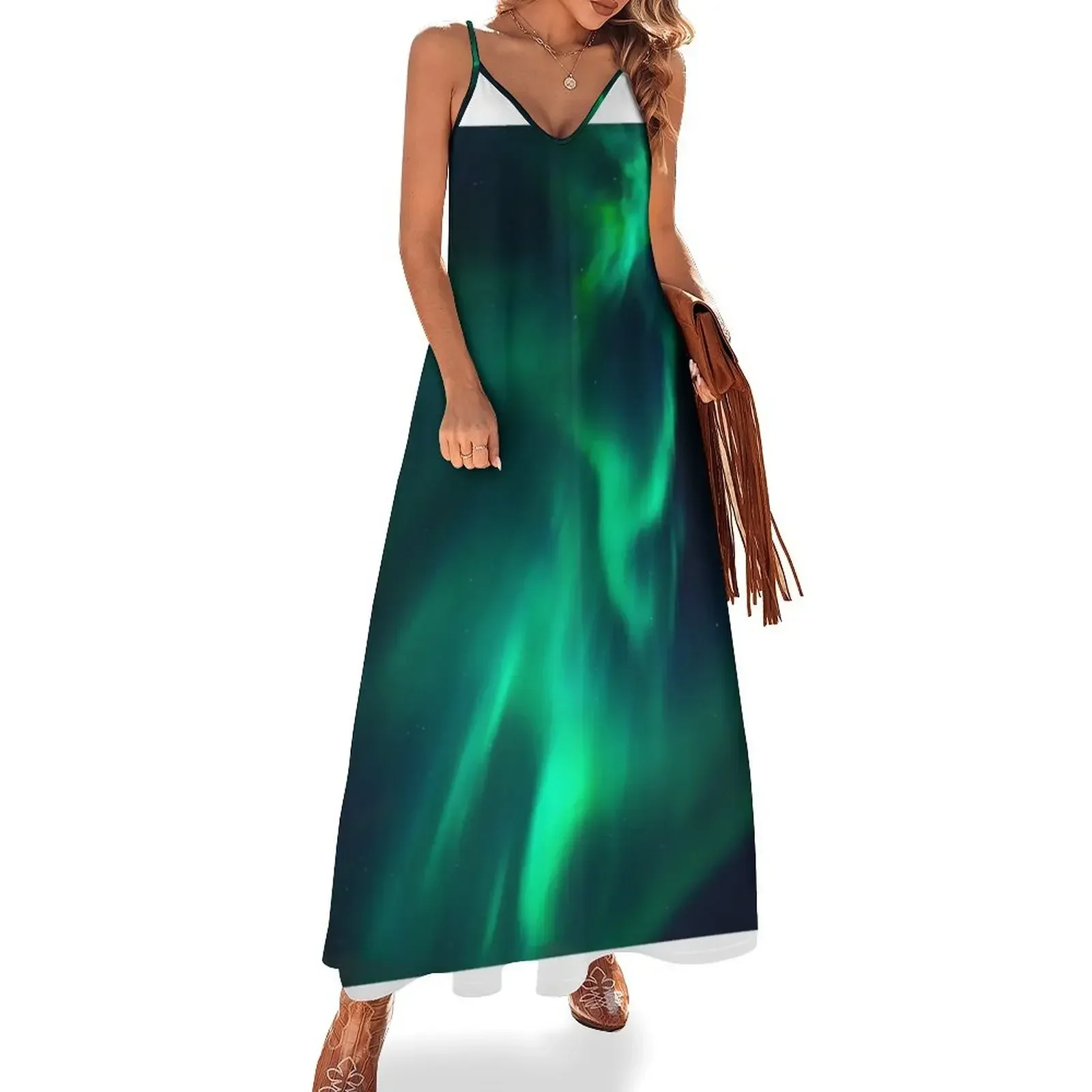 Northern lights Sleeveless Dress Long veiled dresses wedding dresses for parties luxury woman evening dress Dress
Northern lights Sleeveless Dress Long veiled dresses wedding dresses for parties luxury woman evening dress Dress