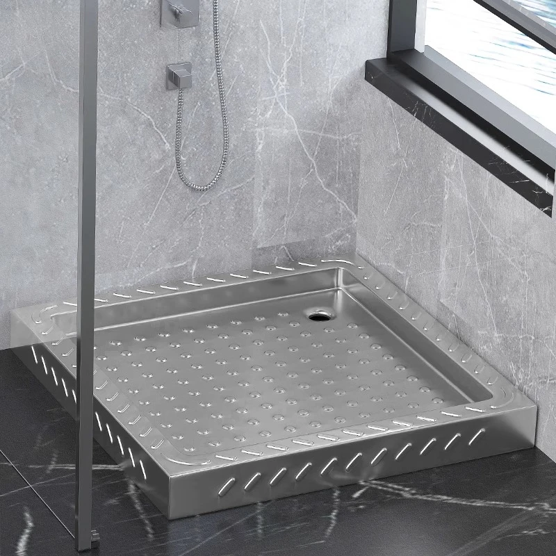 304 stainless steel RV shower room chassis household bathroom forest bathtub non-slip bathroom base waterproof and thickened
304 stainless steel RV shower room chassis household bathroom forest bathtub non-slip bathroom base waterproof and thickened