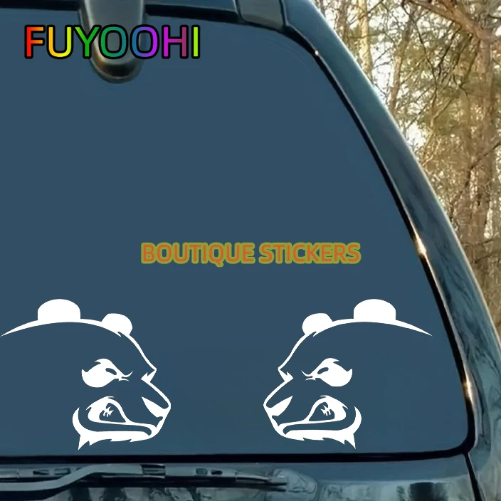 FUYOOHI Boutique Sticker Angry Panda Vinyl Decal,Big Stickers on Car Door,Car Exterior Accessories Waterproof and Sun Protection
FUYOOHI Boutique Sticker Angry Panda Vinyl Decal,Big Stickers on Car Door,Car Exterior Accessories Waterproof and Sun Protection
