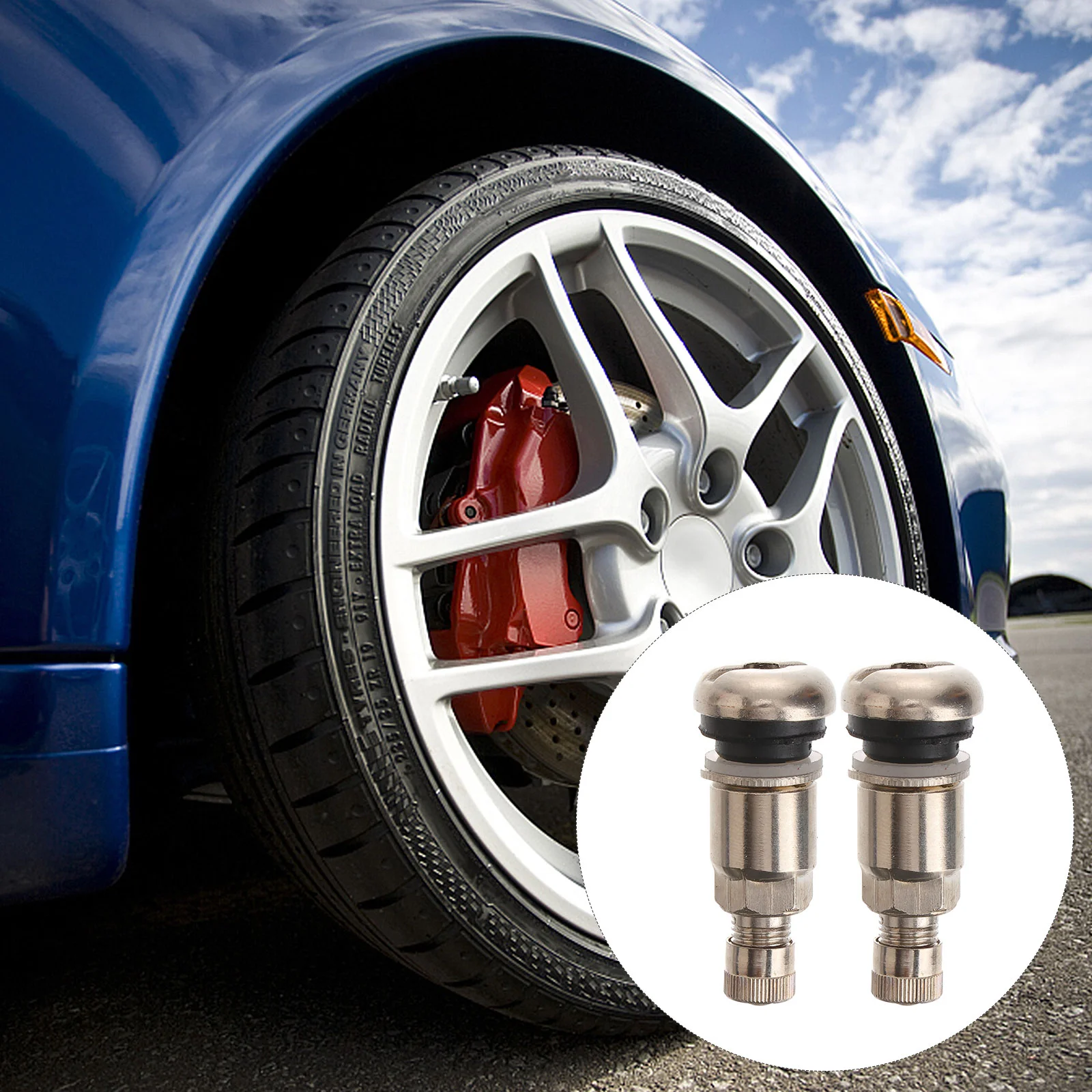 10pcs Tire Valve Stems Material Wear Resistant Trucks Cars Trailers No Air Leaking Drives Practical Metal
10pcs Tire Valve Stems Material Wear Resistant Trucks Cars Trailers No Air Leaking Drives Practical Metal