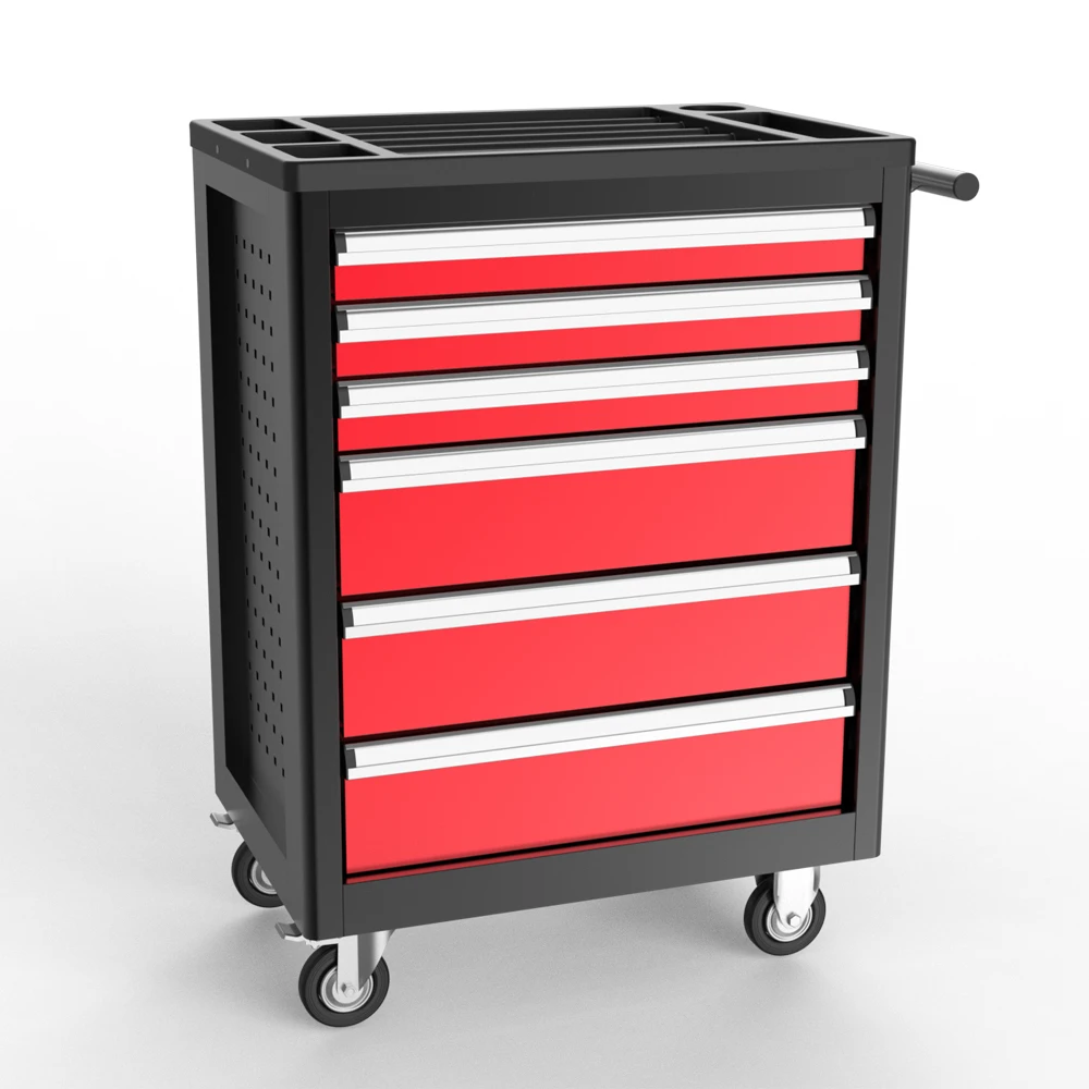 6-drawer with Anti-stain Countertop Industrial Repair Tool Storage Rack With Wheels Side Can Hang Tools Toll Trolley
6-drawer with Anti-stain Countertop Industrial Repair Tool Storage Rack With Wheels Side Can Hang Tools Toll Trolley