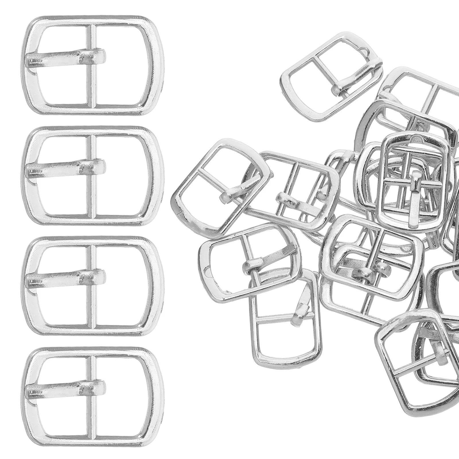 20Pcs Zinc Alloy Adjustable Slide Buckle Metal Buckles Single Prong Pin Belt Straps Backpack Bag DIY Crafts Replacement
20Pcs Zinc Alloy Adjustable Slide Buckle Metal Buckles Single Prong Pin Belt Straps Backpack Bag DIY Crafts Replacement