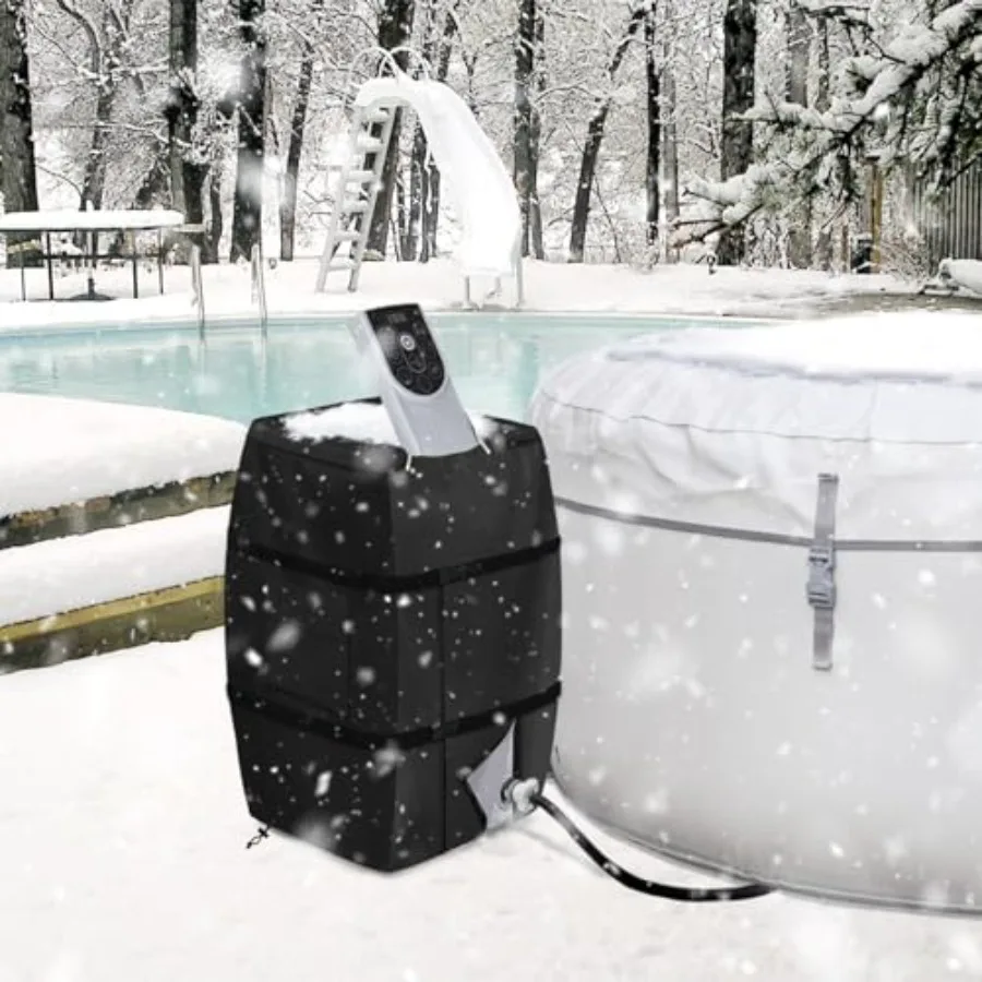 Bitubi Hot Tub Spa Heater Pump Winter Cover Waterproof Heavy Duty Hot Tub Insulated Pump Cover with Plush Lining for Most Infla
Bitubi Hot Tub Spa Heater Pump Winter Cover Waterproof Heavy Duty Hot Tub Insulated Pump Cover with Plush Lining for Most Infla