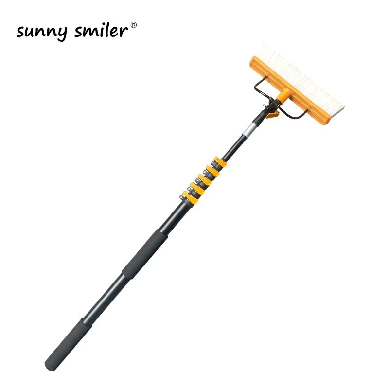 Sunnysmiler 12 Feet Long Handle Cleaning soft Brush for car/window/bus with aluminum telescopic pole
Sunnysmiler 12 Feet Long Handle Cleaning soft Brush for car/window/bus with aluminum telescopic pole