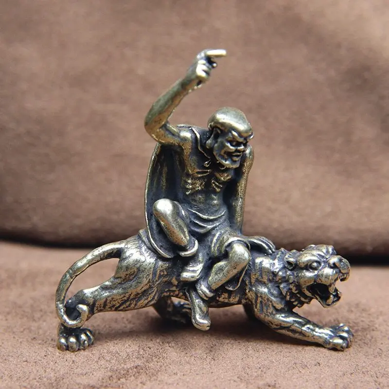 Arhat Riding Tiger Buddha Statue Ornaments Miniatures Figurines Feng Shui Decors
Arhat Riding Tiger Buddha Statue Ornaments Miniatures Figurines Feng Shui Decors