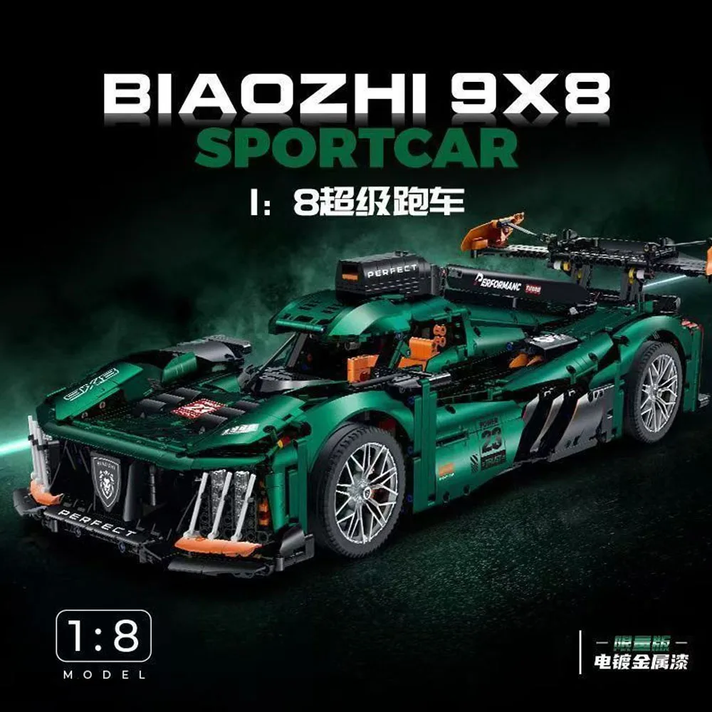 mocTechnic cool supercar Building Block 9X8 model toy Mansle gifts Christmas 3746pcs 10616
mocTechnic cool supercar Building Block 9X8 model toy Mansle gifts Christmas 3746pcs 10616