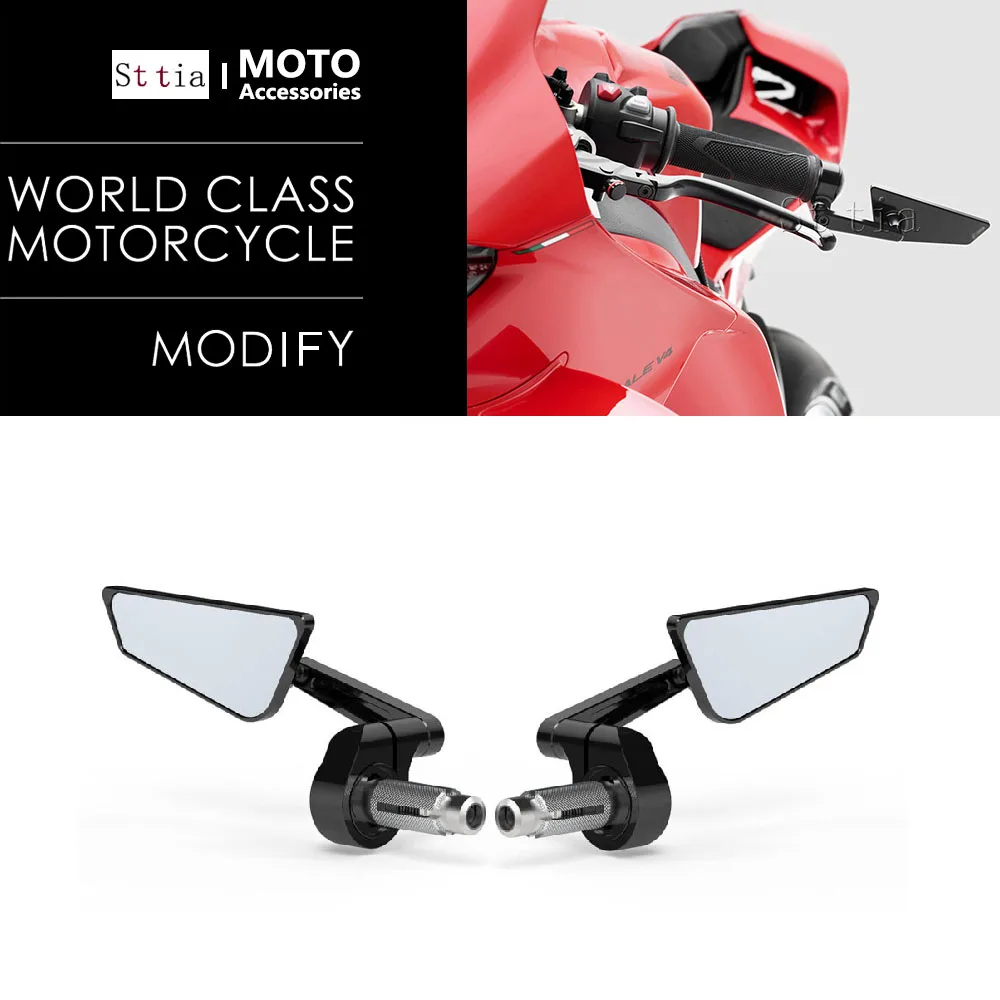 Fit For Ducati Panigale V4 V4S V4R 2025 NEW Motorcycle Aluminum Rearview Mirror Motorbike Bike Handlebar Rear View Mirrors
Fit For Ducati Panigale V4 V4S V4R 2025 NEW Motorcycle Aluminum Rearview Mirror Motorbike Bike Handlebar Rear View Mirrors