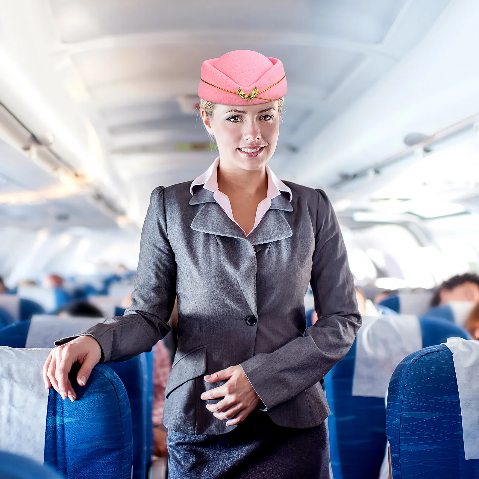 Шляпа стюардессы, один размер подходит для всех, легкий, прочный для вечеринок, аксессуары для стюардессы, шляпа стюардессы
Шляпа стюардессы, один размер подходит для всех, легкий, прочный для вечеринок, аксессуары для стюардессы, шляпа стюардессы