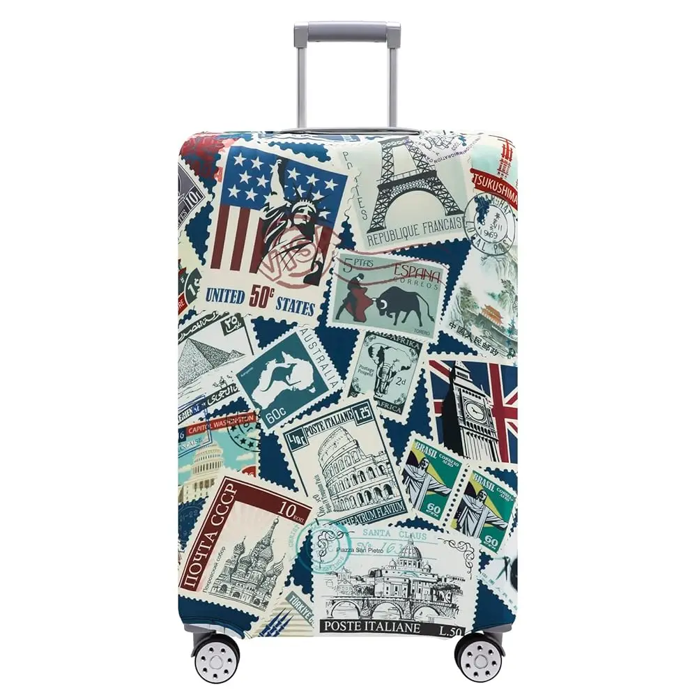 Free ShippingTravelkin Luggage Covers For Suitcase Tsa Approved,Suitcase Cover Protector Fit 18-32 Inch Luggage (Stamp, S)
Free ShippingTravelkin Luggage Covers For Suitcase Tsa Approved,Suitcase Cover Protector Fit 18-32 Inch Luggage (Stamp, S)
