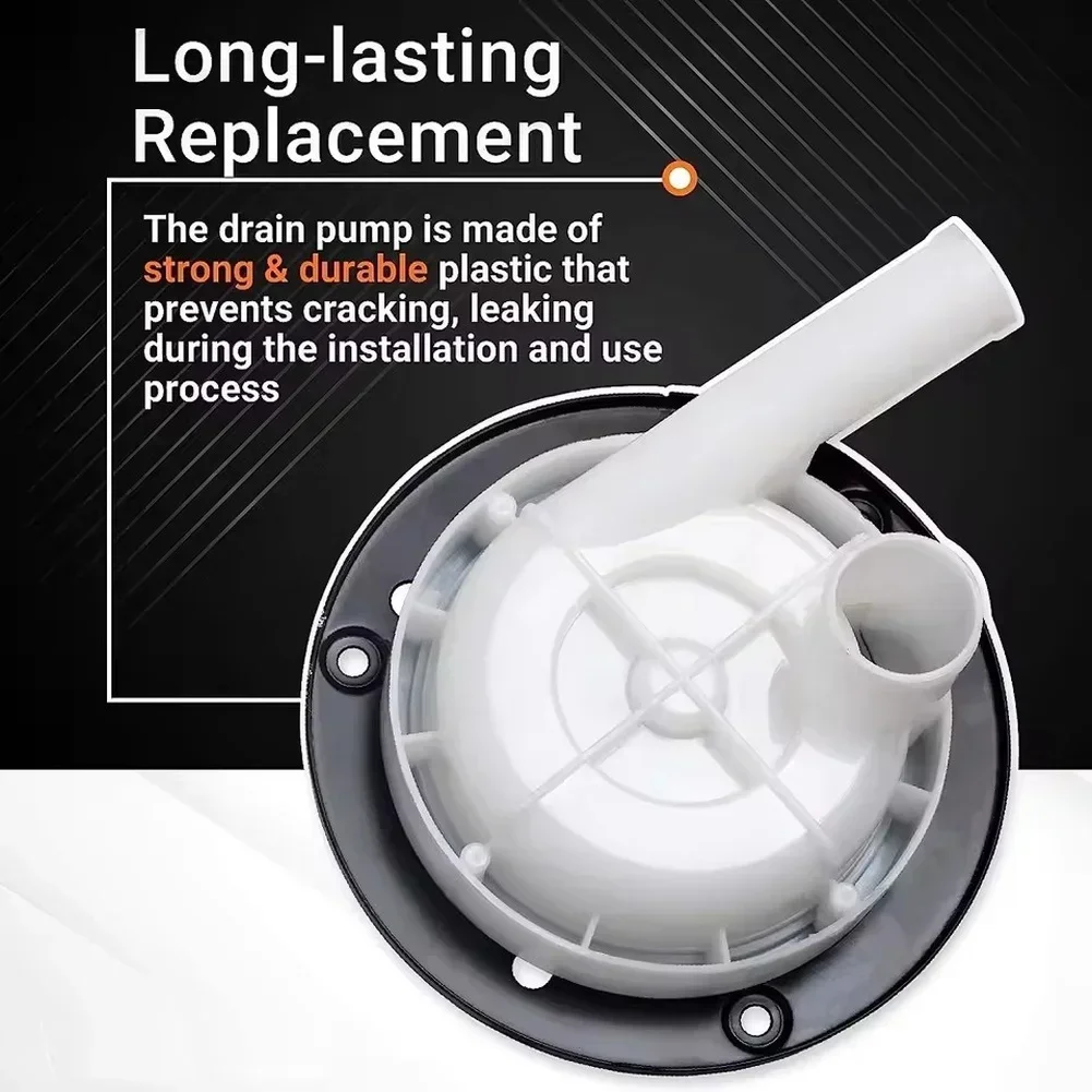 1pcs Washing Machine Drain Pump Replacement Plastic Dryer Accessory For Admiral 7.1 Inch Washing Machine Accessories
1pcs Washing Machine Drain Pump Replacement Plastic Dryer Accessory For Admiral 7.1 Inch Washing Machine Accessories