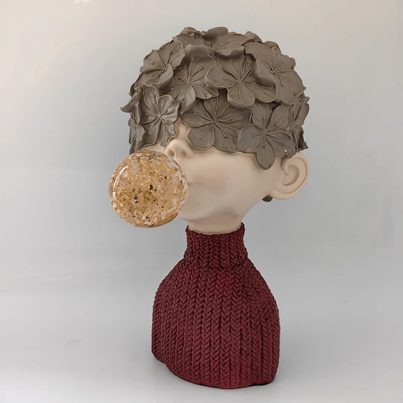 Desk Figurines Creative Figures Figurines Modern Interior Table Top Decorations Sculptures Nordic Luxury Miniatures Figurine 
Desk Figurines Creative Figures Figurines Modern Interior Table Top Decorations Sculptures Nordic Luxury Miniatures Figurine