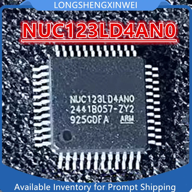 10PCS New NUC123LD4AN0 LQFP-48
10PCS New NUC123LD4AN0 LQFP-48