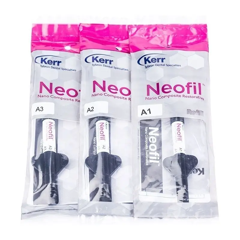 Dental Light Cured Composite Resin Teeth Filling Material Tooth Restoration Adhesive Dental Cavities 4g Dental Materials A1 A2A3
Dental Light Cured Composite Resin Teeth Filling Material Tooth Restoration Adhesive Dental Cavities 4g Dental Materials A1 A2A3