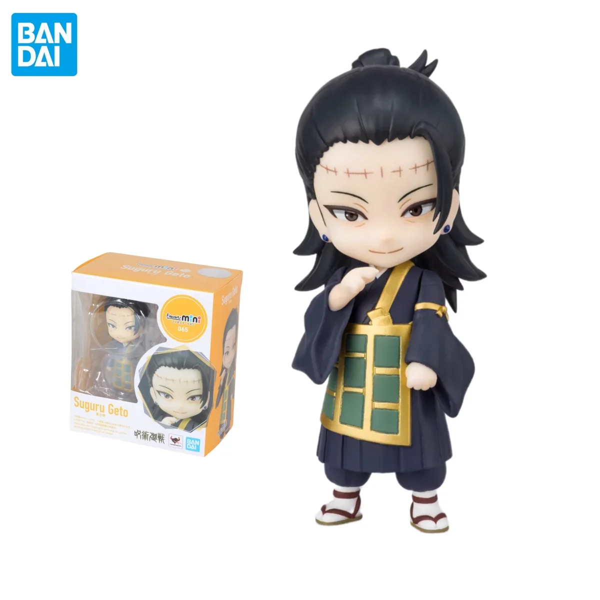 In Stock BANDAI Original Figuarts Mini Jujutsu Kaisen Geto Suguru Kawaii Action Figure Mini Anime Figure Birthday Present
In Stock BANDAI Original Figuarts Mini Jujutsu Kaisen Geto Suguru Kawaii Action Figure Mini Anime Figure Birthday Present
