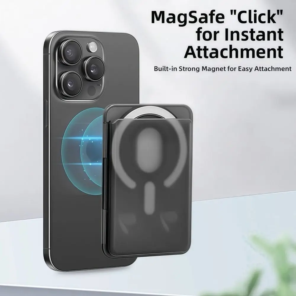 Устойчивый к царапинам акриловый магнитный держатель для карт MagSafe Wallet, прочный, для iPhone 17, 16, 15, 14, 13, 12, 11
Устойчивый к царапинам акриловый магнитный держатель для карт MagSafe Wallet, прочный, для iPhone 17, 16, 15, 14, 13, 12, 11