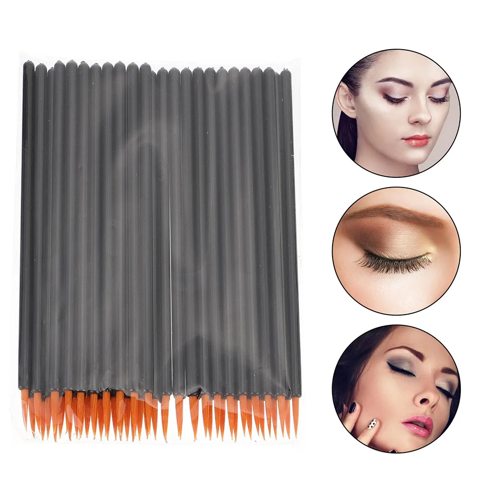 100 Pcs Makeup Brushes Eyeliner Artificial Fiber Practical Multifunction Black Professional Woman 
100 Pcs Makeup Brushes Eyeliner Artificial Fiber Practical Multifunction Black Professional Woman