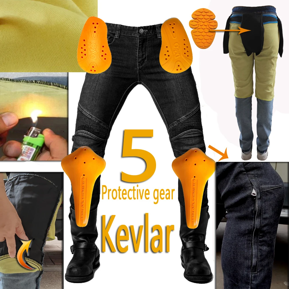 Motorcycle JEANS Windproof Plus Aramid Motorcycle Pants Men Protective Gear winter Riding Trousers Motocross Pants
Motorcycle JEANS Windproof Plus Aramid Motorcycle Pants Men Protective Gear winter Riding Trousers Motocross Pants