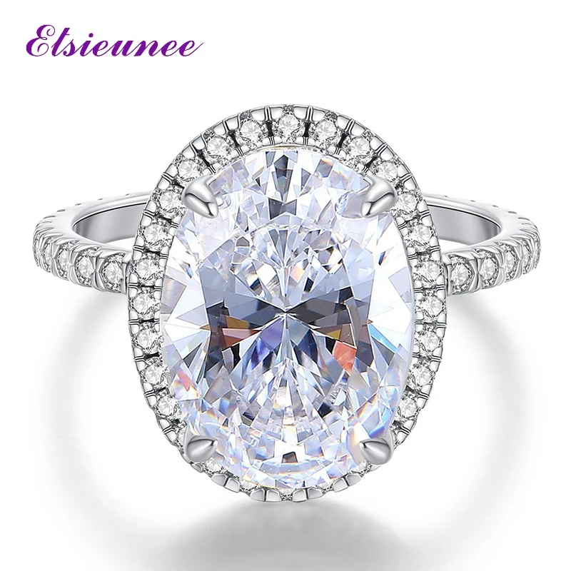 New Trendy 925 Sterling Silver 5CT Oval Cut Sapphire Citrine High Carbon Diamond Rings for Women Wedding Engagement Fine Jewelry
New Trendy 925 Sterling Silver 5CT Oval Cut Sapphire Citrine High Carbon Diamond Rings for Women Wedding Engagement Fine Jewelry