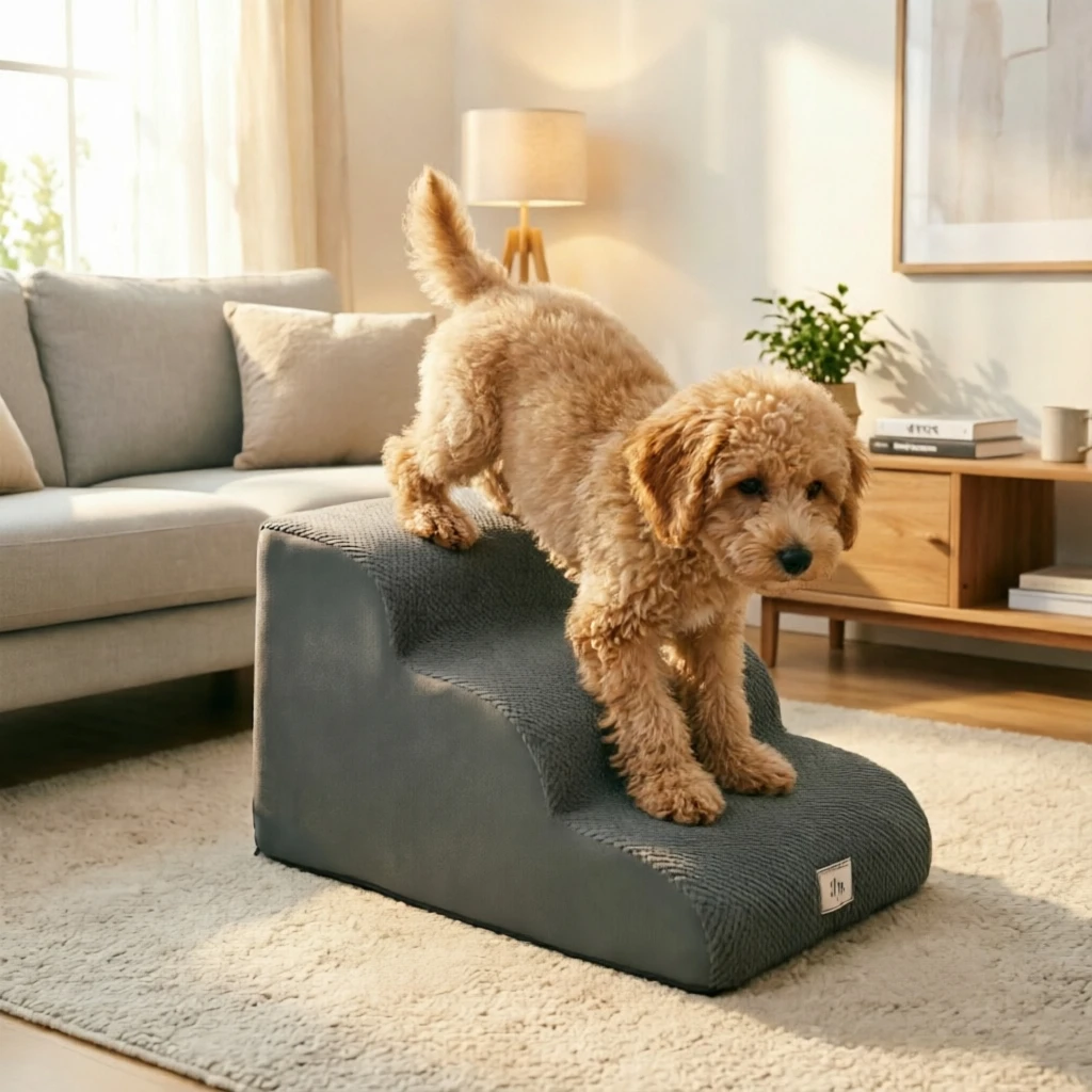 Safety Ramps for Dogs Washable Non Slip Pet Steps Small Elderly Dog Stairs Bedside Sofa Climbing Ramp for Bed Dog Steps
Safety Ramps for Dogs Washable Non Slip Pet Steps Small Elderly Dog Stairs Bedside Sofa Climbing Ramp for Bed Dog Steps