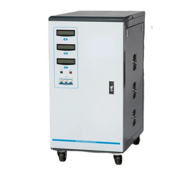HOSSONI High Quality Voltage Stabilizer Three phase SVC-3-C60KVA,Servo Motor Type,LCD display,Intelligent CPU Control
HOSSONI High Quality Voltage Stabilizer Three phase SVC-3-C60KVA,Servo Motor Type,LCD display,Intelligent CPU Control