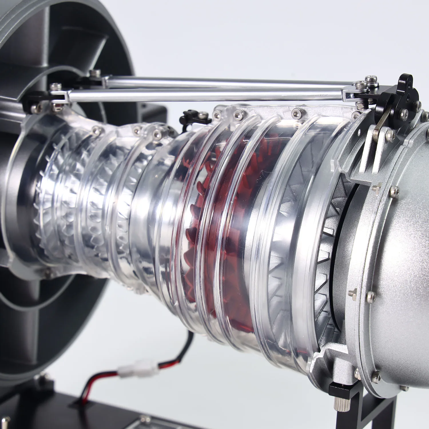 DIY TECHING Electric Metal Aircraft Turbofan Engine Kits Unassembled Model Mechanical Art Desktop Ornament DM121 Battery
DIY TECHING Electric Metal Aircraft Turbofan Engine Kits Unassembled Model Mechanical Art Desktop Ornament DM121 Battery