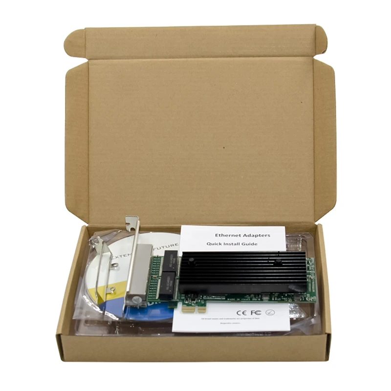 PCI-E Quad-Port RJ45 Server 1X Pcie X1 82576 Chip 10/100/1000Mbps Lan 4 Port Server Network Card Set
PCI-E Quad-Port RJ45 Server 1X Pcie X1 82576 Chip 10/100/1000Mbps Lan 4 Port Server Network Card Set