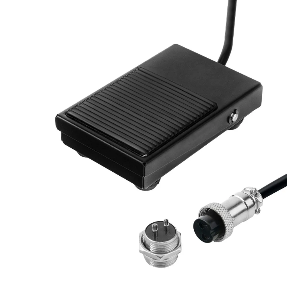 Anti-Skid Foot Pedal Switch 2Pin/3Pin Multi-functional Momentary Switch 220V Plug and Play Electric Power Switch Industrial
Anti-Skid Foot Pedal Switch 2Pin/3Pin Multi-functional Momentary Switch 220V Plug and Play Electric Power Switch Industrial