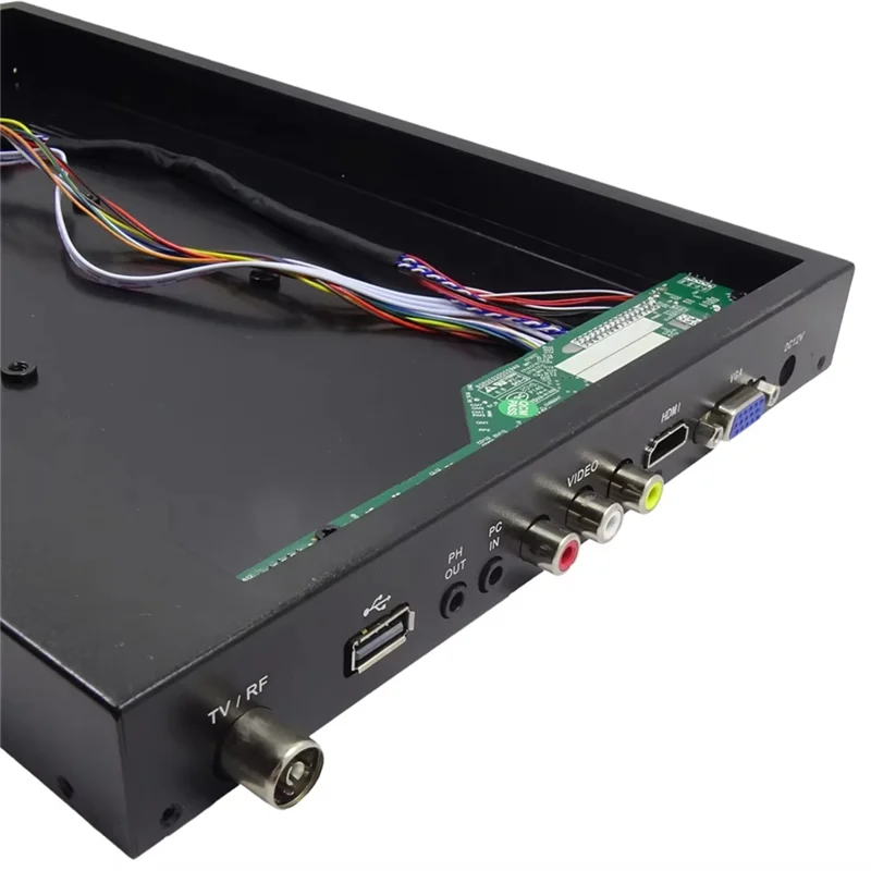 A33T-TV ЖК-драйвер, 14-дюймовый экран, металлический корпус, VGA AV, совместимый с DIY, плата привода дисплея, металлическая коробка
A33T-TV ЖК-драйвер, 14-дюймовый экран, металлический корпус, VGA AV, совместимый с DIY, плата привода дисплея, металлическая коробка