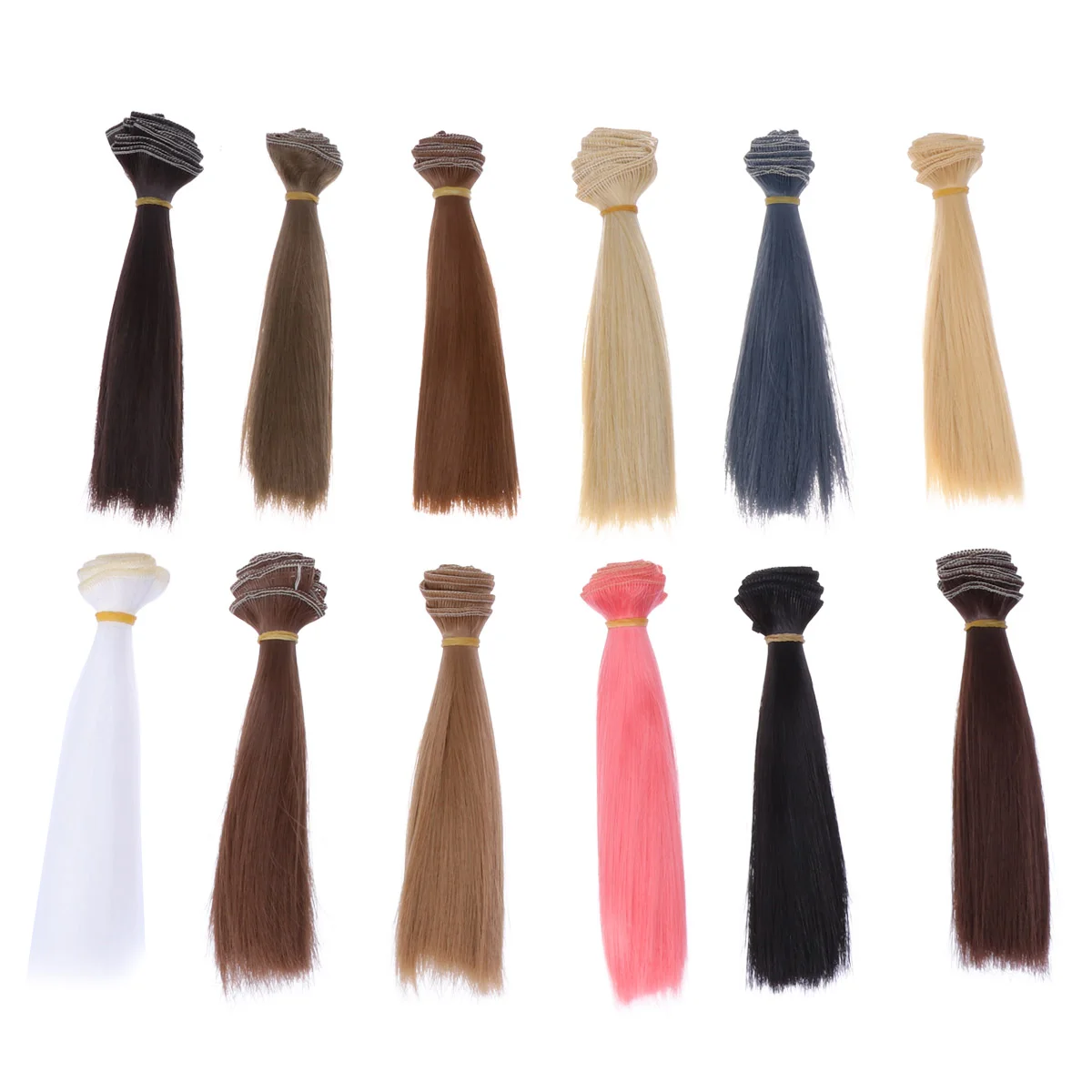 12pcs Heat Resistant Straight Hair Handcraft DIY Wigs Weft Hair Extensions diy straight hair
12pcs Heat Resistant Straight Hair Handcraft DIY Wigs Weft Hair Extensions diy straight hair
