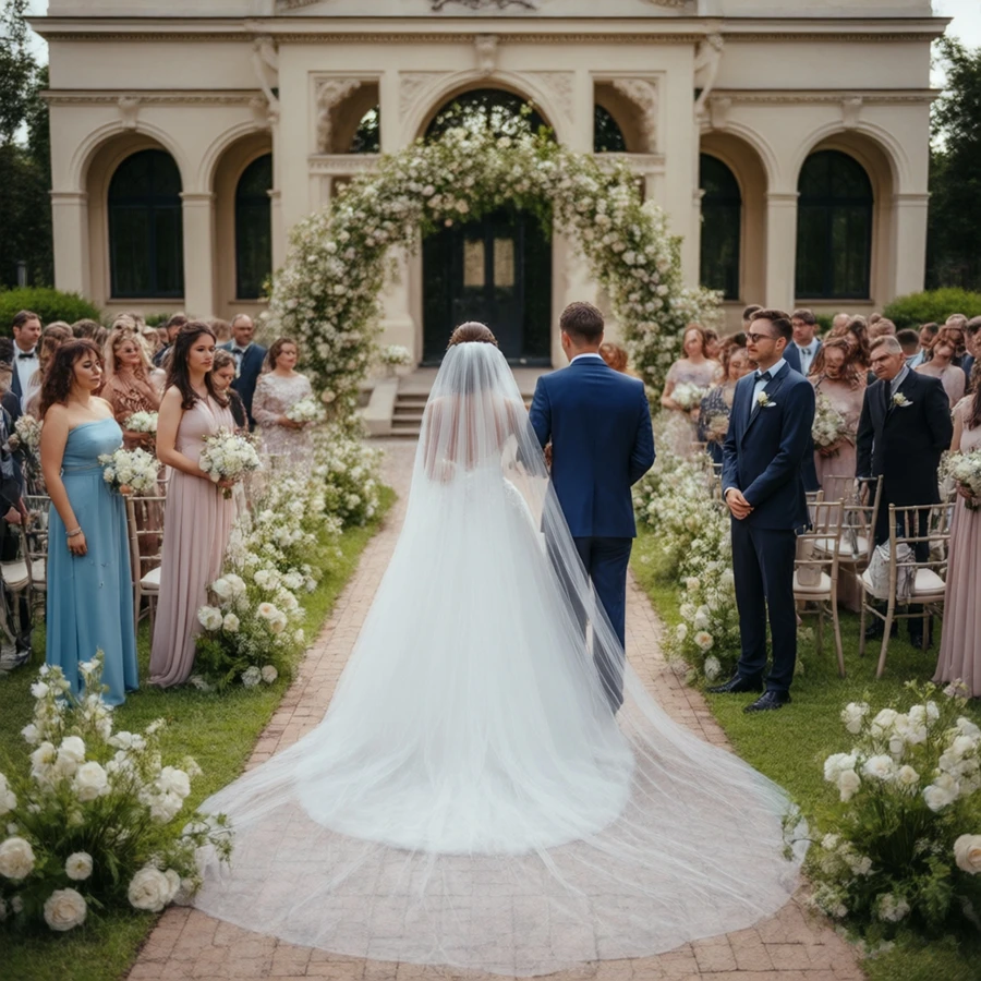 Новинка: Белая фата-катафалк цвета слоновой кости, однослойная, свадебные аксессуары для невесты, сексуальная свадебная фата 2026
Новинка: Белая фата-катафалк цвета слоновой кости, однослойная, свадебные аксессуары для невесты, сексуальная свадебная фата 2026