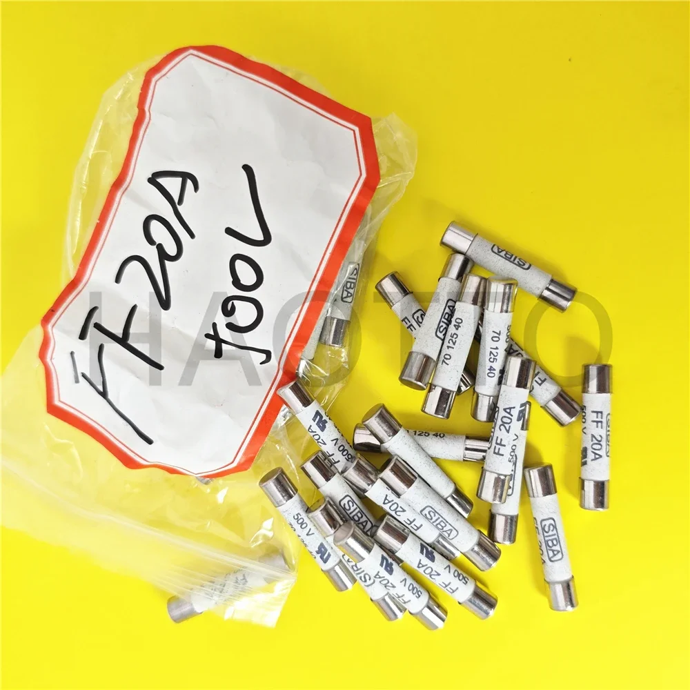 10pcs 6*32 Fuses Fast 8A FF20A 500V2026 Years
10pcs 6*32 Fuses Fast 8A FF20A 500V2026 Years