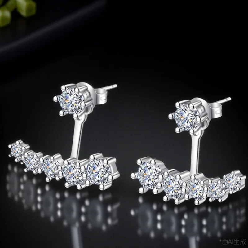 1 Pair Six-Prong Claw Stud Earrings For Women Shiny Zircon Ear Jewelry Lightweight Fashionable Party Wedding Daily Wear Gift
1 Pair Six-Prong Claw Stud Earrings For Women Shiny Zircon Ear Jewelry Lightweight Fashionable Party Wedding Daily Wear Gift