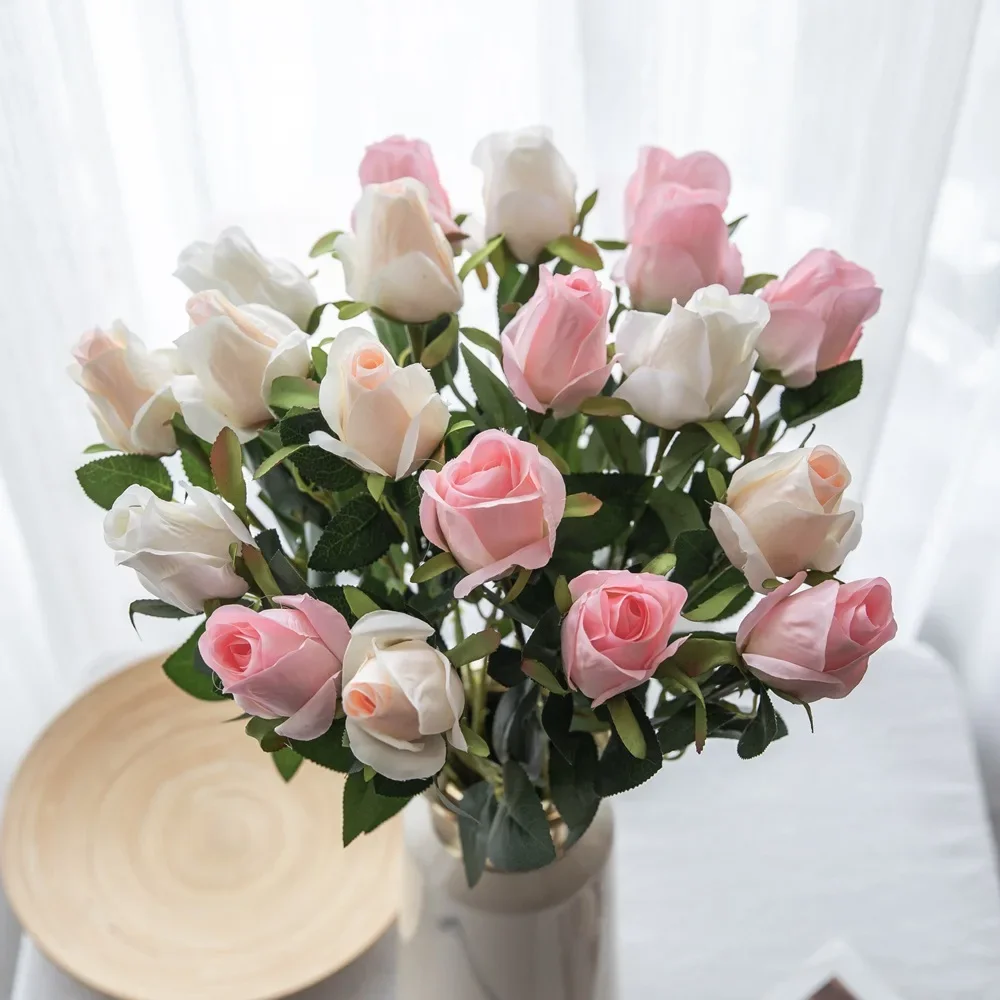 1Pcs Roses Artificial flowers Real Touch Branch Stem Latex Rose Hand Feel Felt Rose Flowers Decoration Home Wedding Party
1Pcs Roses Artificial flowers Real Touch Branch Stem Latex Rose Hand Feel Felt Rose Flowers Decoration Home Wedding Party