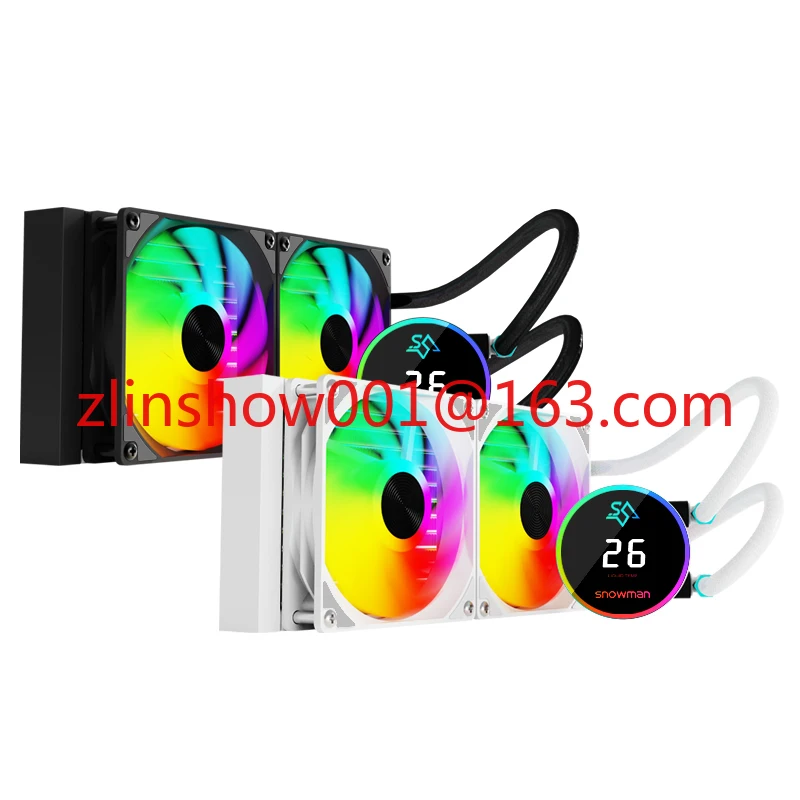 240mm AIO CPU Liquid Cooler Customizable 1.54" Square LCD Temperature Display for Images Performance Metrics 120 Fans
240mm AIO CPU Liquid Cooler Customizable 1.54" Square LCD Temperature Display for Images Performance Metrics 120 Fans