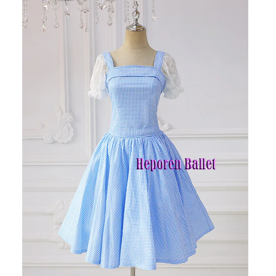 Professional Checkered Light Blue Wizard Of Oz Dorothy Ballet Dress,Customized High Quality Dorothy Balet Costume Drop Ship
Professional Checkered Light Blue Wizard Of Oz Dorothy Ballet Dress,Customized High Quality Dorothy Balet Costume Drop Ship