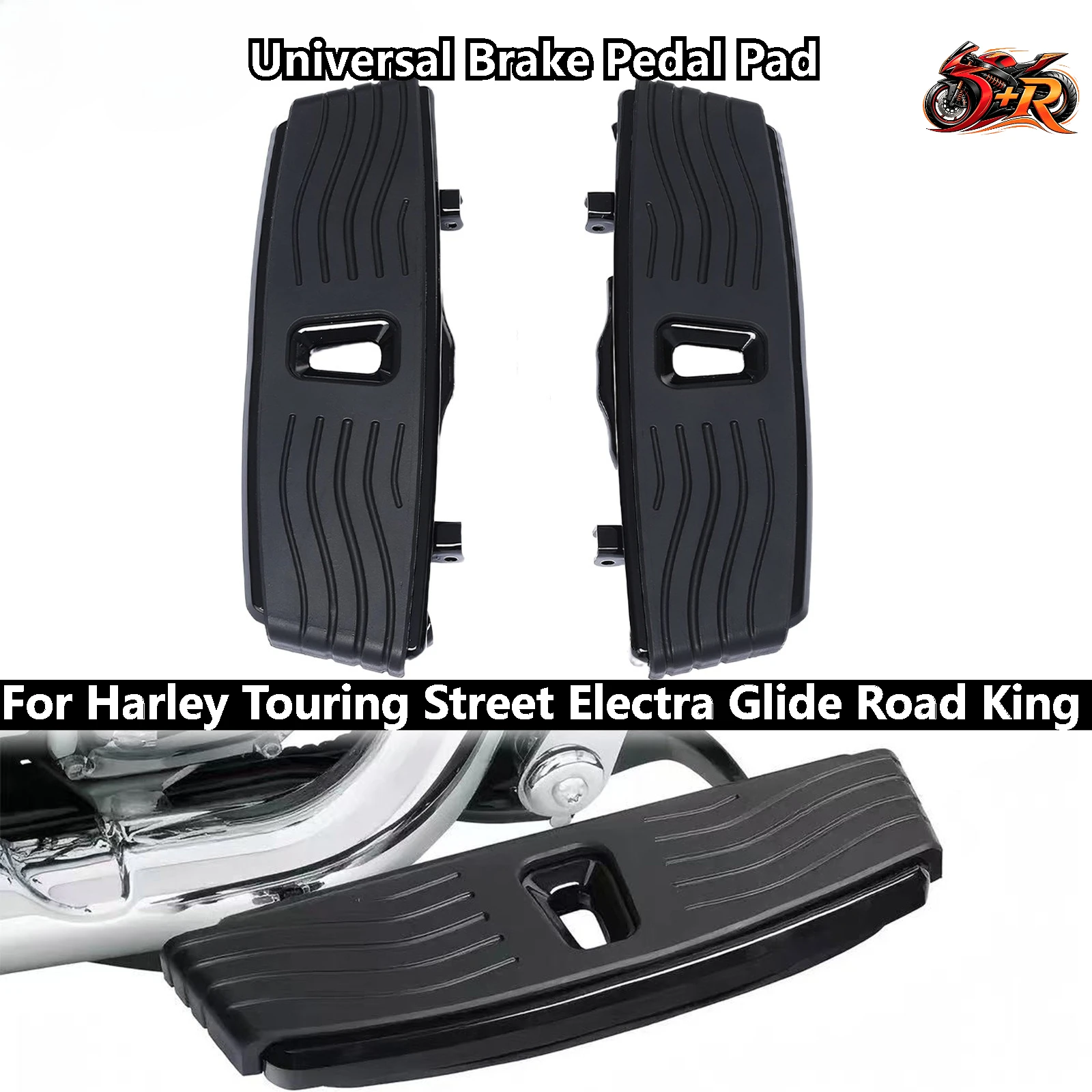 For Harley Touring Street Electra Glide Road King Fat Boy Heritage Springer Softail Slim Switchback Universal Brake Pedal Pad
For Harley Touring Street Electra Glide Road King Fat Boy Heritage Springer Softail Slim Switchback Universal Brake Pedal Pad