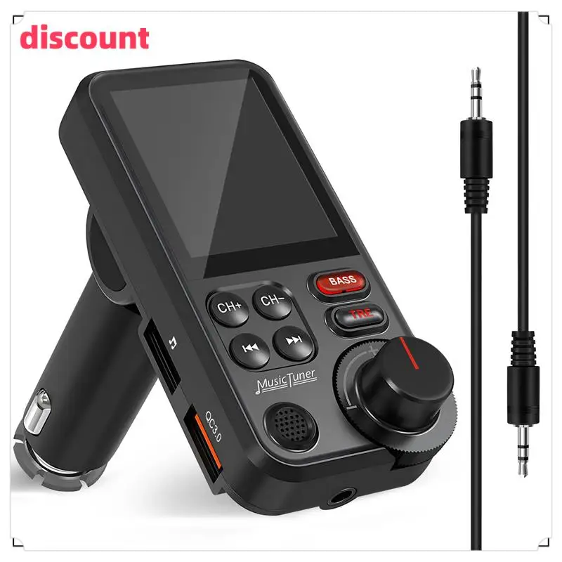 Отличное качество-BT93 Автомобильный Mp3-плеер U-диск Музыка Bluetooth 5,0 FM-передатчик Регулировка режима эквалайзера USB Автомобильная быстрая зарядка
Отличное качество-BT93 Автомобильный Mp3-плеер U-диск Музыка Bluetooth 5,0 FM-передатчик Регулировка режима эквалайзера USB Автомобильная быстрая зарядка