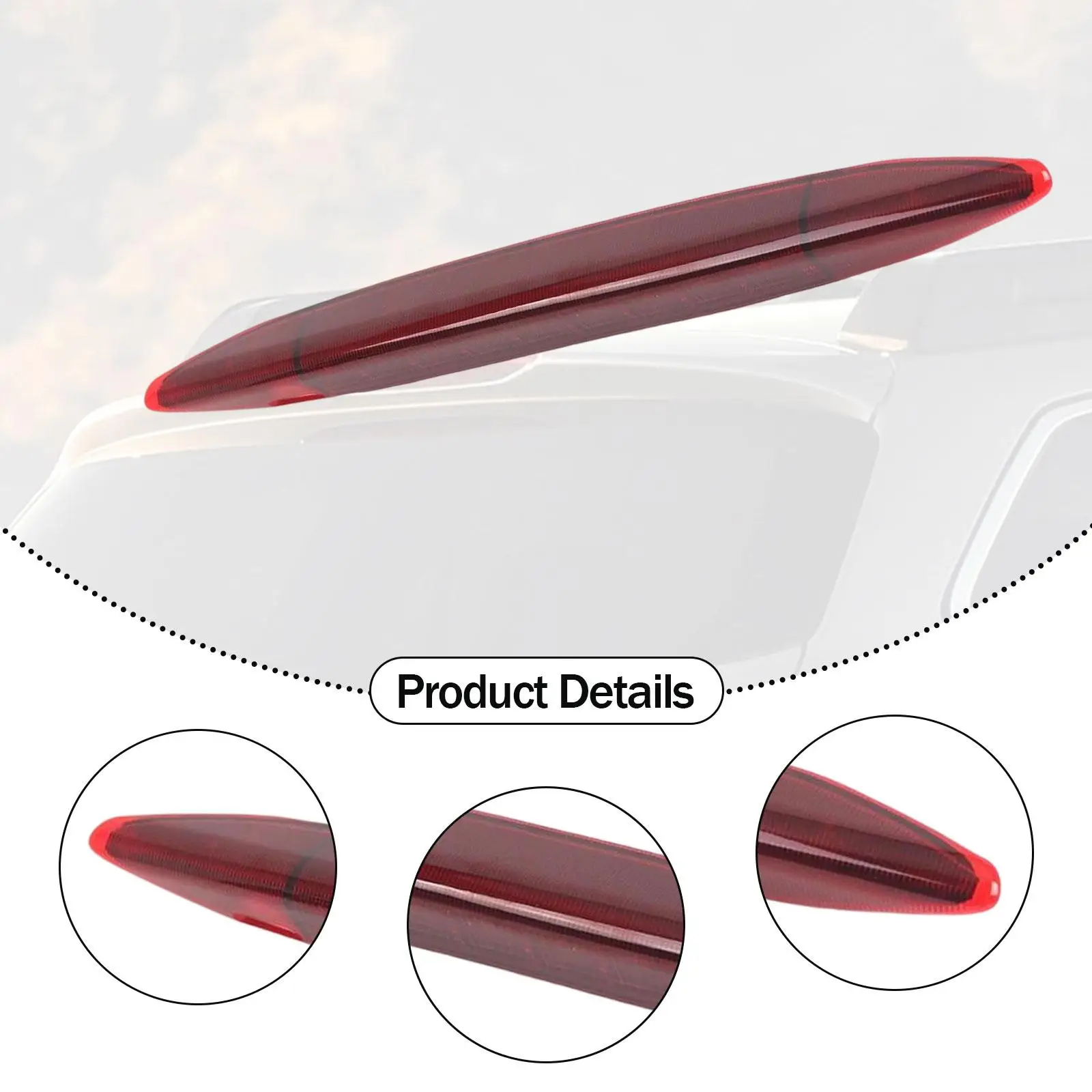 3rd Brake Light Taillight Compact Plastic High Level Stop Lamp for Subaru Outback 2010-2014 Rear Safety
3rd Brake Light Taillight Compact Plastic High Level Stop Lamp for Subaru Outback 2010-2014 Rear Safety