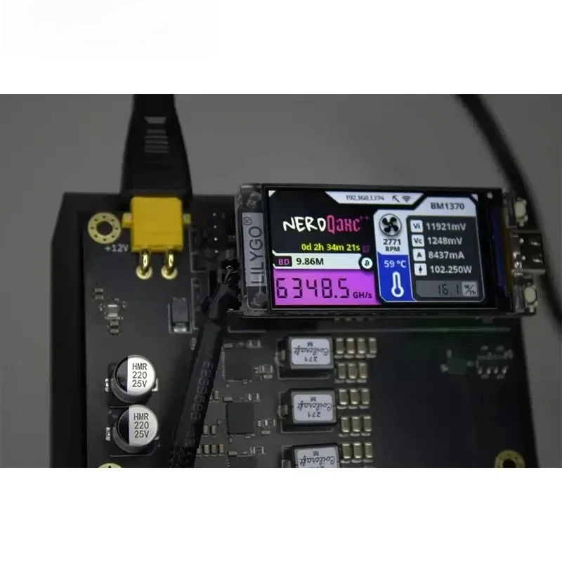 【Best-selling】Cheap Crypto Miner NerdQaxe++ Bitcoin Solo Miner 6.5Th Bitcoin Solo BTC BCH Miner 76W With Psu
【Best-selling】Cheap Crypto Miner NerdQaxe++ Bitcoin Solo Miner 6.5Th Bitcoin Solo BTC BCH Miner 76W With Psu