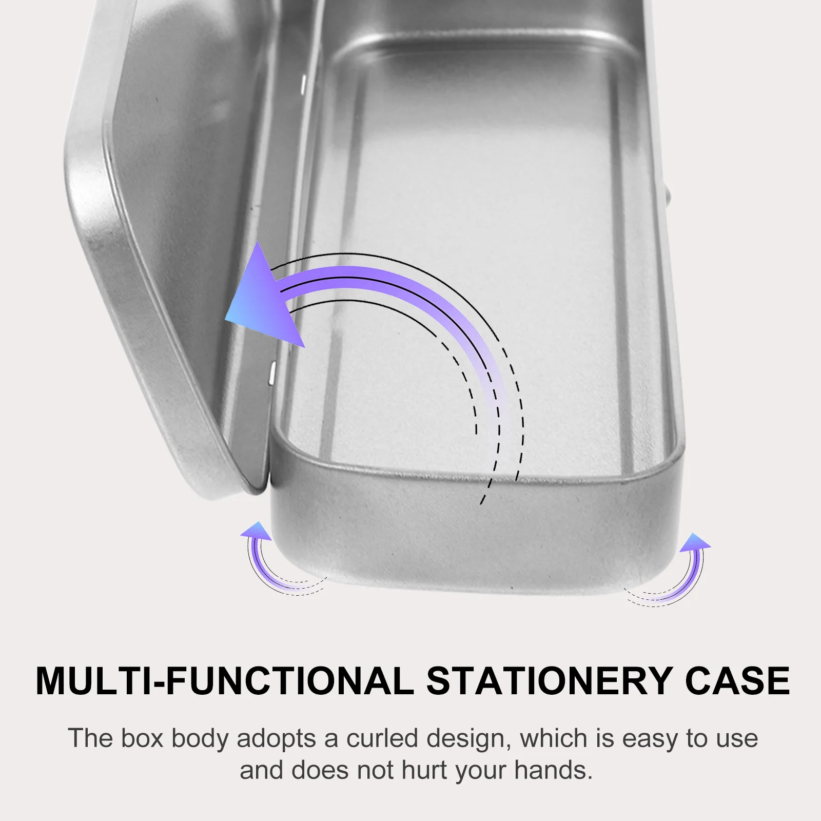 4Pcs Stationery Cases Silver Durable Tinplate Pencil Boxes Pen Storage Boxes Student Multifunctional Pencil Box
4Pcs Stationery Cases Silver Durable Tinplate Pencil Boxes Pen Storage Boxes Student Multifunctional Pencil Box