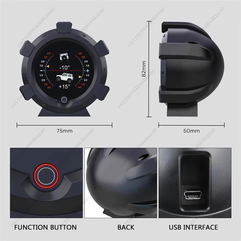 High Precision Car Head-Up Display, Multifunctional GPS Positioning Tool for Vehicle Speed, Incline and Altitude Monitoring
High Precision Car Head-Up Display, Multifunctional GPS Positioning Tool for Vehicle Speed, Incline and Altitude Monitoring