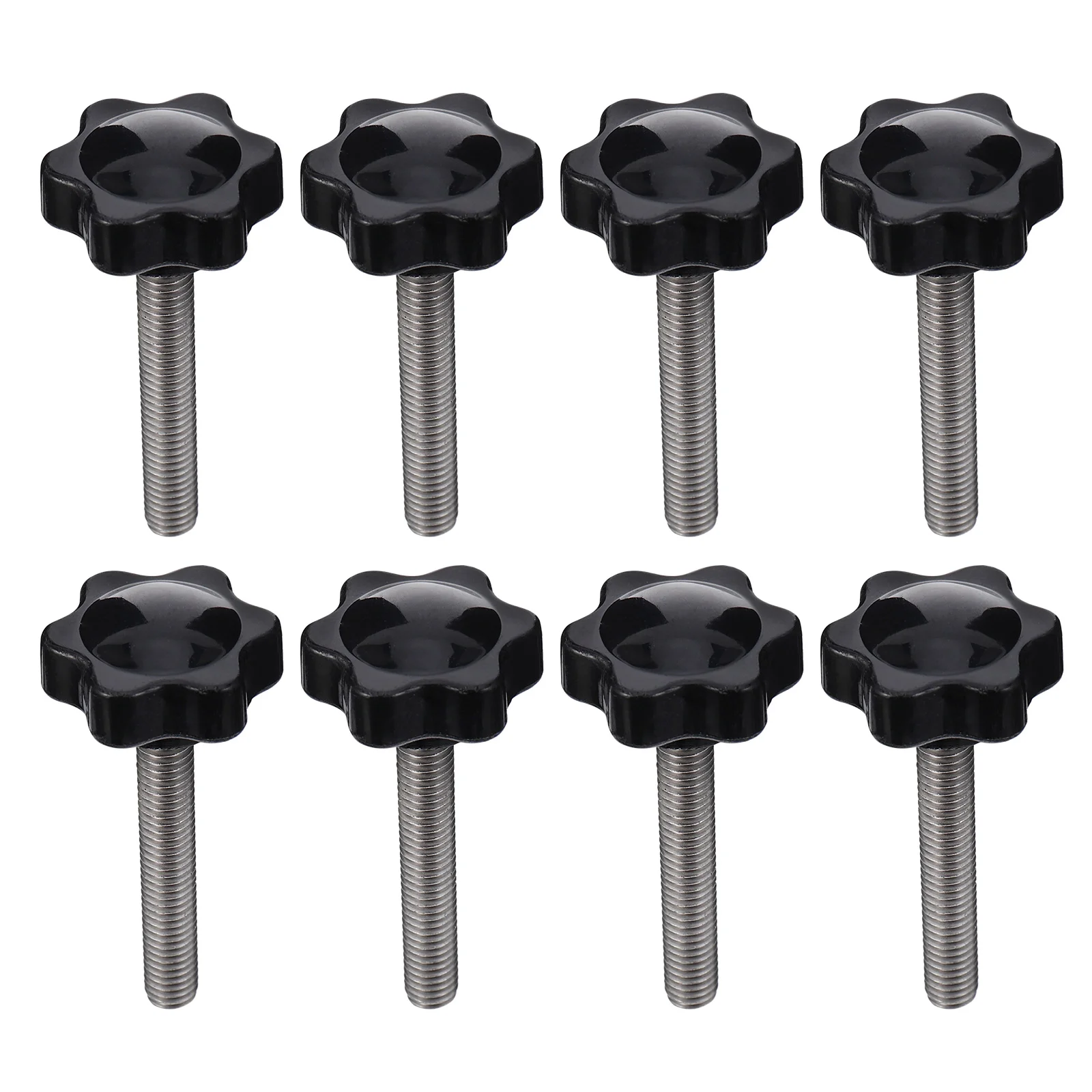 10 Pcs Plum Blossom Manually Tightened Screw Handle Clamping Knobs Star Shape Stainless Steel Thread Screws Head Stud
10 Pcs Plum Blossom Manually Tightened Screw Handle Clamping Knobs Star Shape Stainless Steel Thread Screws Head Stud