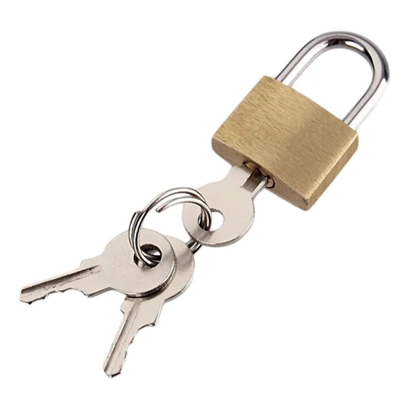 B48B-96PCS Mini Brass Padlock With Keys Locker Case Supply Travel Suitcase Luggage Case Padlock Simple Small Copper Lock
B48B-96PCS Mini Brass Padlock With Keys Locker Case Supply Travel Suitcase Luggage Case Padlock Simple Small Copper Lock
