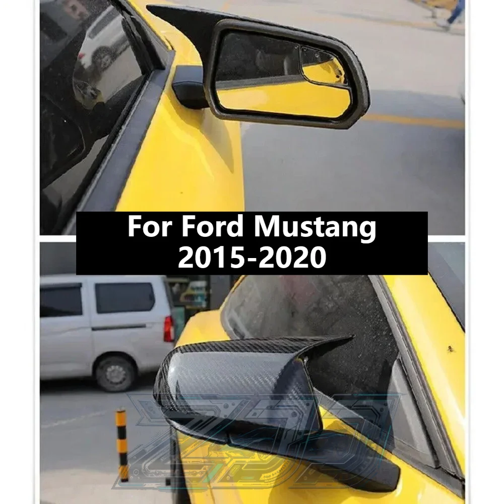 Mirror Cover Wing Cap Exterior Door Housing Shell Trim Sticker ABS Carbon For Ford Mustang 2015-2020 Car Rearview Side
Mirror Cover Wing Cap Exterior Door Housing Shell Trim Sticker ABS Carbon For Ford Mustang 2015-2020 Car Rearview Side