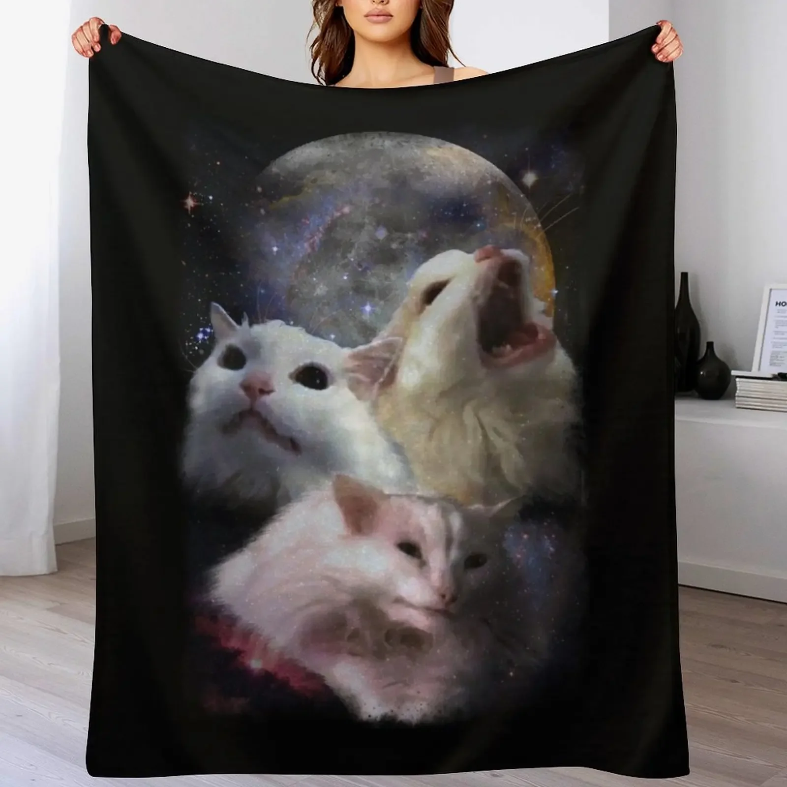 Triple Thurston Moon Cats! Throw Blanket Lightweight Cozy Blanket for Bed Sofa
Triple Thurston Moon Cats! Throw Blanket Lightweight Cozy Blanket for Bed Sofa