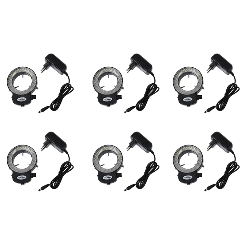 A36T-6X 144 LED Miniscope Ring Light Ring Light 0 - 100% Adjustable Lamp For Miniscope Ring Light