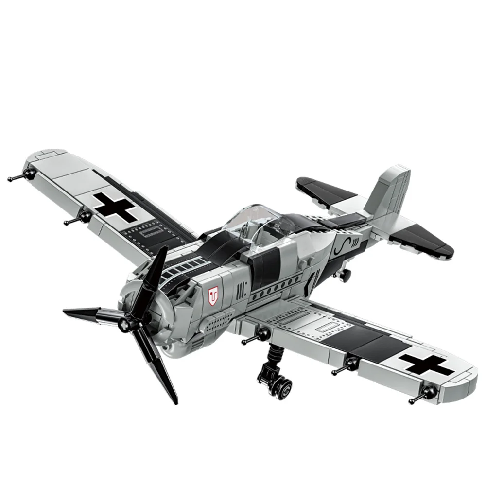 Military WW2 MOC Army FW190 Fighter Jet Soldiers Figures Building Blocks Bricks Set For Children Toys
Military WW2 MOC Army FW190 Fighter Jet Soldiers Figures Building Blocks Bricks Set For Children Toys